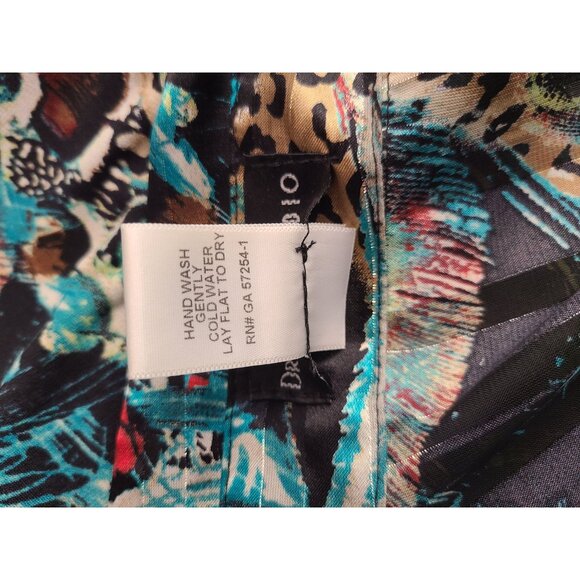 Drapers Studio Long Sleeves Womens Shirt Top 2 Piece Set Peacock Size L A100 - Picture 13 of 14